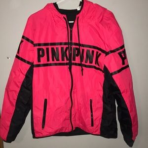 Pink windbreaker